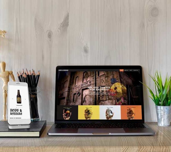 Digitell Hops and Robbers website